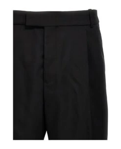 Alexander McQueen Gabardine Wool Pants -Italist Clothing Sale c50bf4e6caf89064cc22bbe6ca2e658a