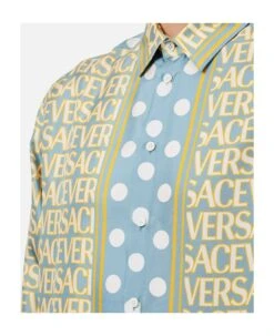 Versace Informal Shirt Combo Logomania + Baroque Pois -Italist Clothing Sale c56a799ea74b4d22140c595f652d3cc1
