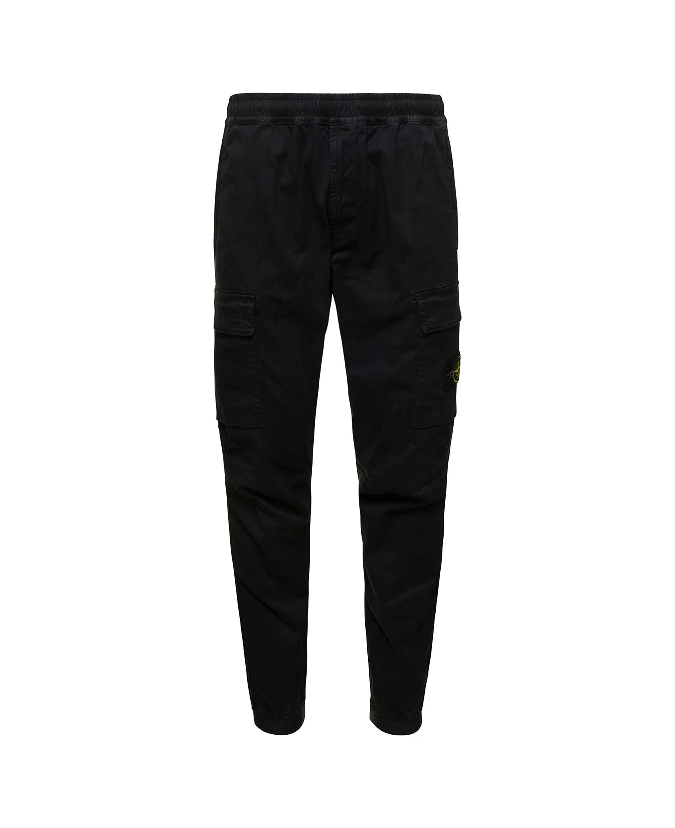 Black Cargo Pants With Logo Patch In Stretch Cotton Man Stone Island Black Cargo Pants With Logo Patch In Stretch Cotton Man -Italist Clothing Sale c72fc87e8276809571487e0f3bc7f6a5
