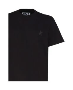 Golden Goose Star Collection Black T-shirt With Tone-on-tone Star 4 Golden Goose Star Collection Black T-shirt With Tone-on-tone Star -Italist Clothing Sale c9e8e45e6fb7dc1f2a4dd626700a1bef