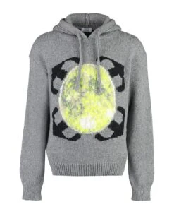 Off-White Knitted Hoodie