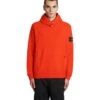 Stone Island Sweatshirt In Orange Cotton