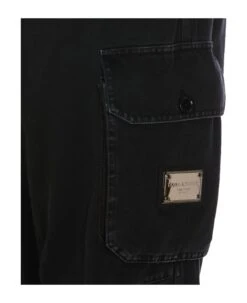 Dolce & Gabbana Logo Cargo Pants -Italist Clothing Sale cd57706763723cbf8b6409acfd44b289