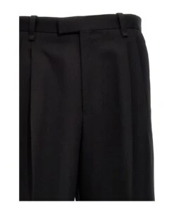 Lanvin Pants With Front Pleats -Italist Clothing Sale cd9abe0542c63763fe686d339e9ee13a