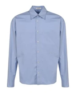 Valentino Garavani Cotton Shirt With Italian Collar