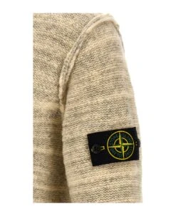 Stone Island Logo Badge Sweater -Italist Clothing Sale cf535d011b0715a3721acba810b19bd0