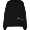 Crewneck Sweat Black Sweatshirt With Patch Detail - Crewneck Sweat -Italist Clothing Sale cff9528622f251881de1e8d3d39b110f