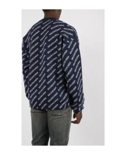 Balenciaga All-over Crewneck Sweater -Italist Clothing Sale d0e9728840ca7f9809d1852876873330