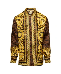 Versace Camicia Baroccodile