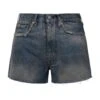 Maison Margiela Four Stitches Distressed Denim Shorts