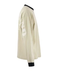 Stone Island Logo Printed Long-sleeved T-shirt -Italist Clothing Sale d664692b41d62fac657bfcae458db790