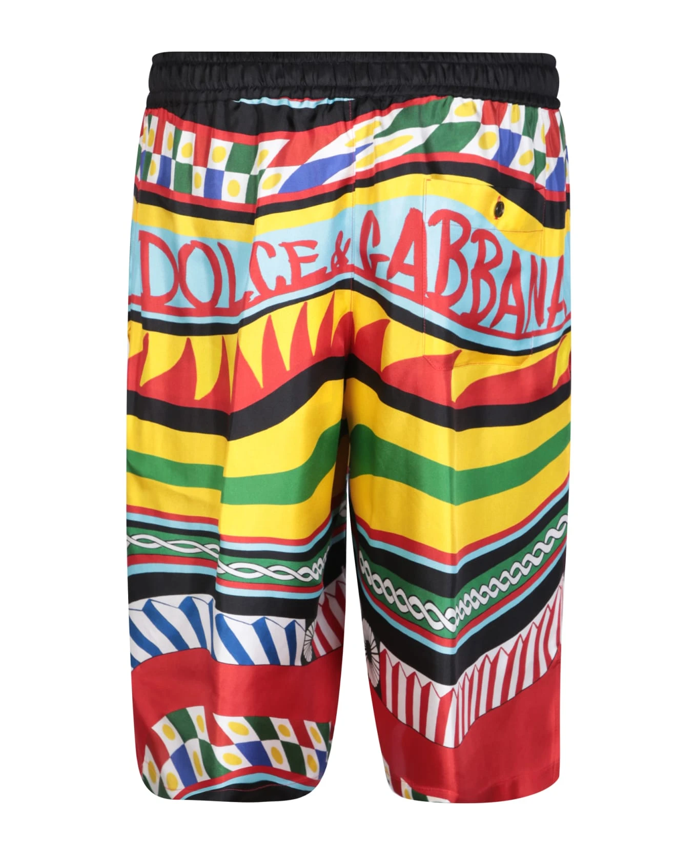 Multicolor Silk Shorts Dolce & Gabbana Multicolor Silk Shorts -Italist Clothing Sale d6f7c731aad338e8571c11757ac8b7d1