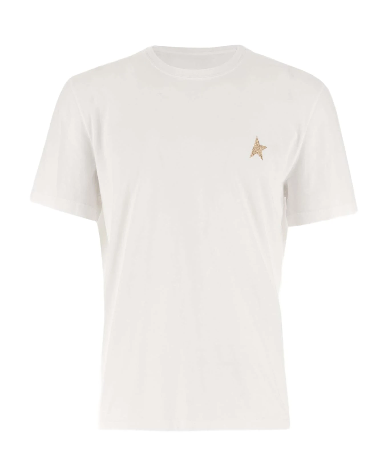 Cotton T-shirt With Star Golden Goose Cotton T-shirt With Star -Italist Clothing Sale d7b0995077e3f12e0ec17ddc840d337a