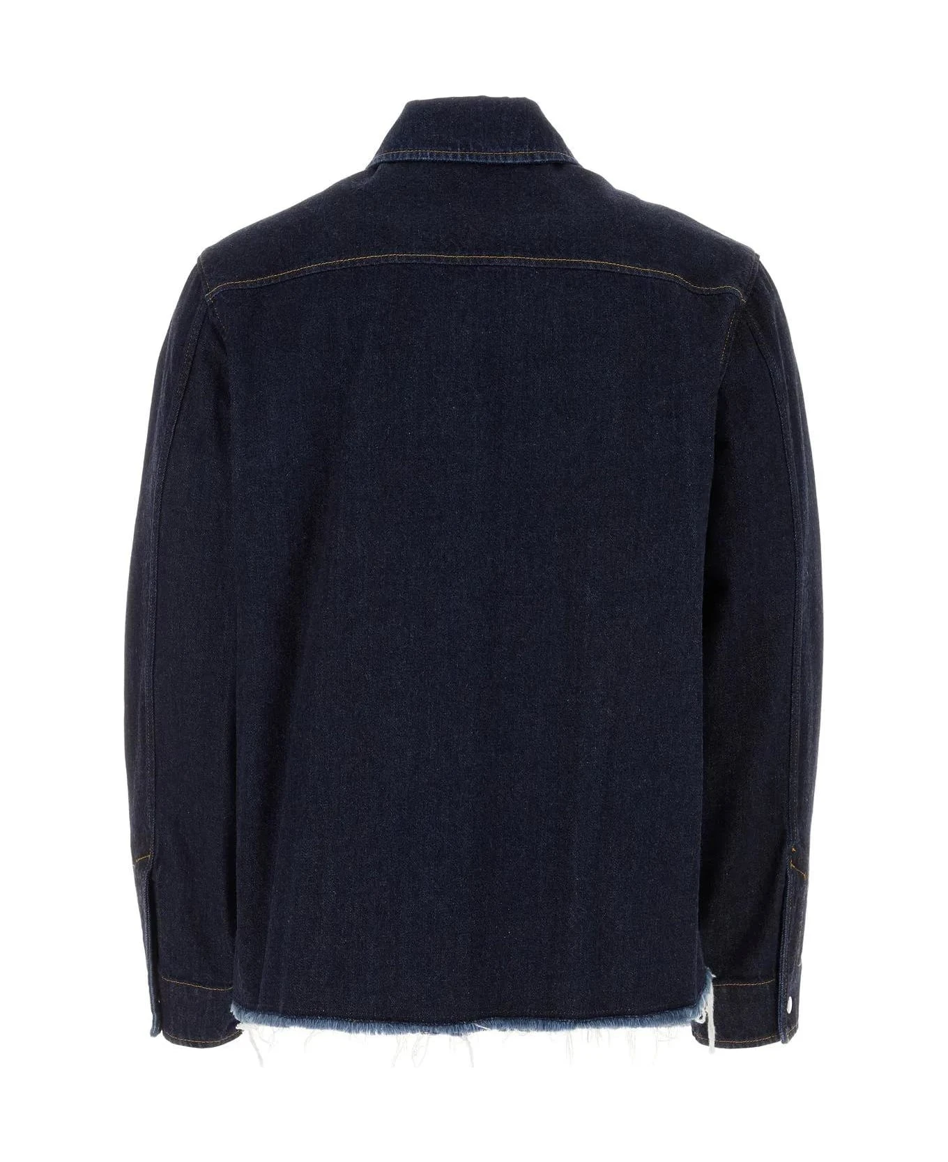 Dark Blue Denim Shirt Lanvin Dark Blue Denim Shirt -Italist Clothing Sale d894ca6c43ddba98ba9cdaf3b5ecb761
