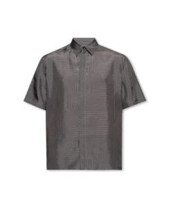 FENDI Lines Printed Buttoned Shirt