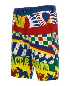 Dolce & Gabbana 'carretto' Bermuda Shorts -Italist Clothing Sale d8c3afdc2f829a53532e026d7db1432d