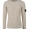 Stone Island Ribbed Sleeve Logo Sweater