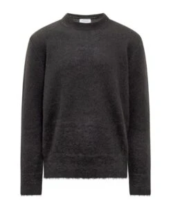 Off-White Mohair Arrow Sweater