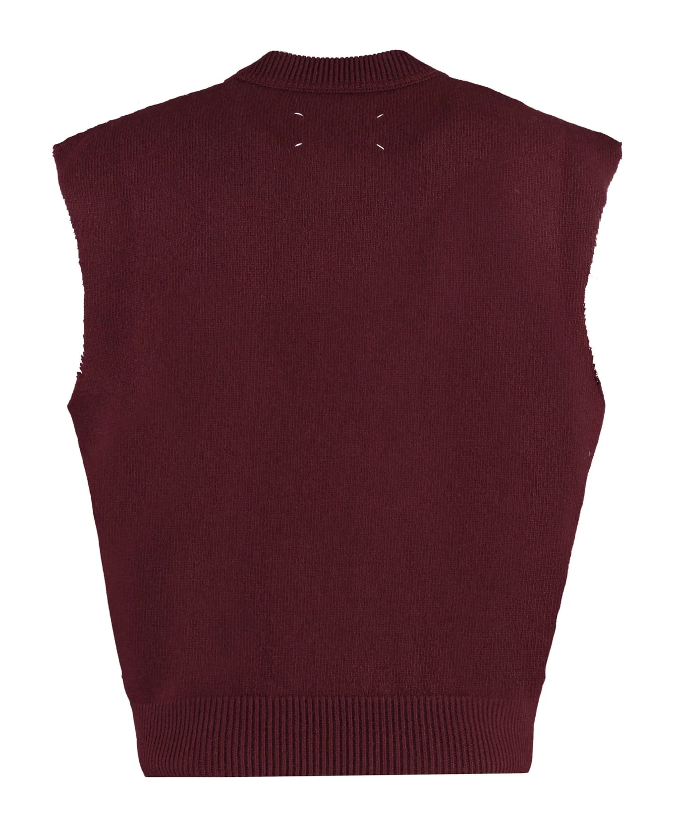 Knitted Wool Vest Maison Margiela Knitted Wool Vest -Italist Clothing Sale dc23abc4246bac44652c3699925df079