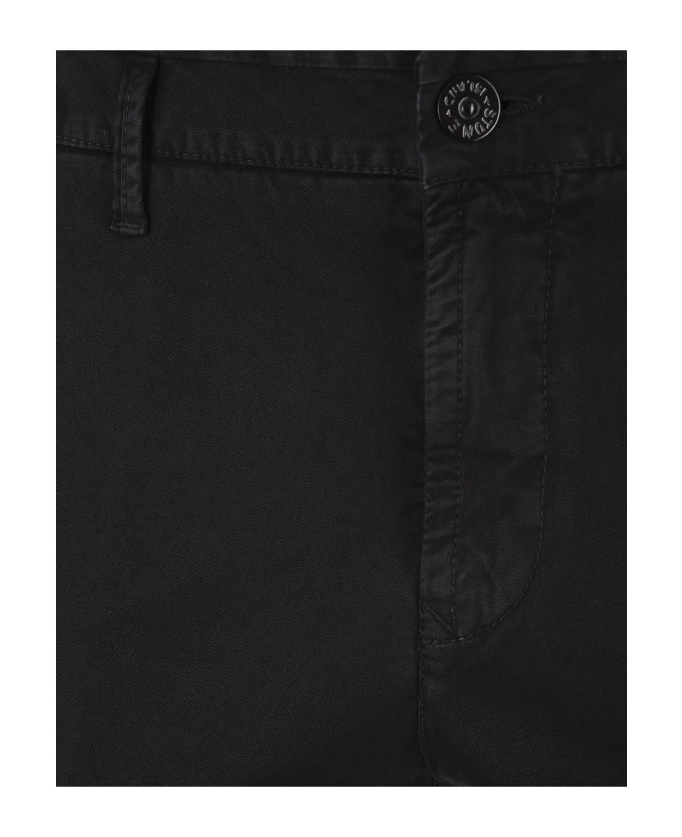 Black Cargo Trousers In Broken Twill Stretch Cotton Stone Island Black Cargo Trousers In Broken Twill Stretch Cotton -Italist Clothing Sale dc5039e0241c21fd4a459d981913994f