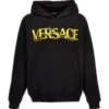 Versace Embroidered Logo Hoodie