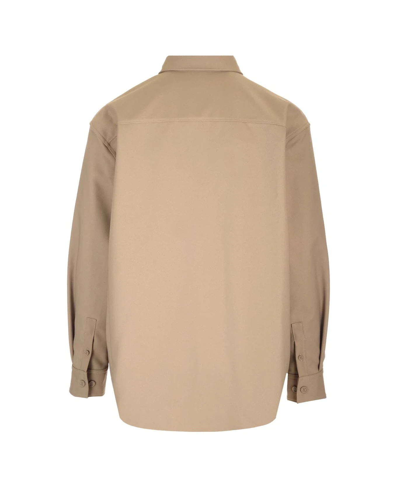 Camel Overshirt Off-White Camel Overshirt -Italist Clothing Sale dec03b5f8fe6d46d93cc9b686e3a4dd6