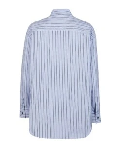 Off-White Logo Embroidery Poplin Stripe Shirt -Italist Clothing Sale dee17d709997d59301414f83d79e304d