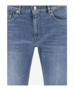 Versace Cotton Blend Denim Jeans -Italist Clothing Sale e30771a9e9595a91b4e5e70638419125