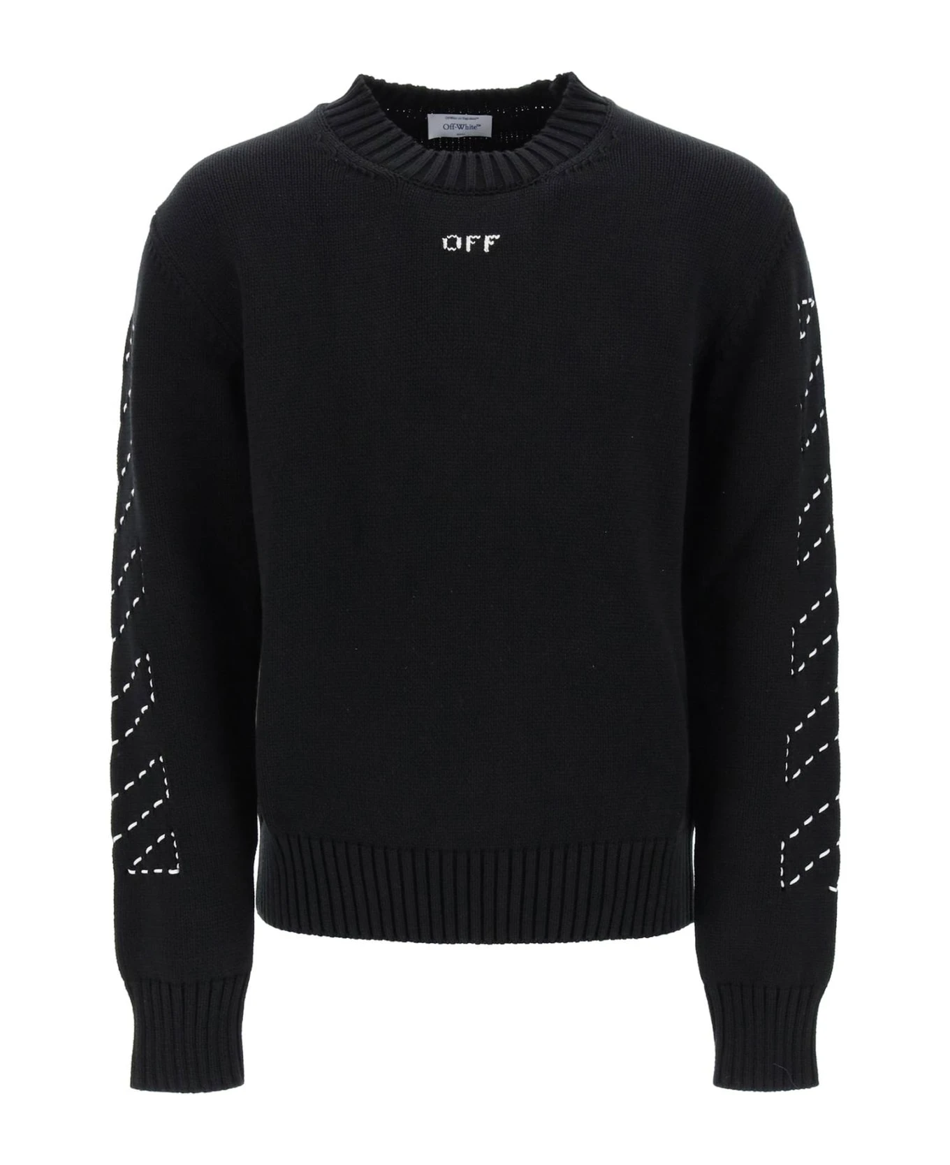 Arrow & Diagonal Pullover Off-White Arrow & Diagonal Pullover -Italist Clothing Sale e5e1695eb1a1b8636d4c38c64114c76c