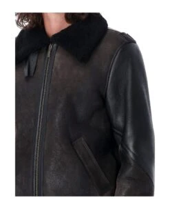 Golden Goose Shearling And Leather Jacket 4 Golden Goose Shearling And Leather Jacket -Italist Clothing Sale e6a4fbd3e7546700f1ddefc6fa9b2ba5