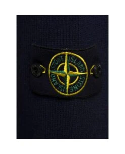 Stone Island Blue T-shirt With Long Sleeves And Side Logo Patch In Wool Blend Man -Italist Clothing Sale e931ae37ea3683e8a365435a909b3631 1