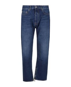 Off-White Arr Tab Zip Det Skate Jeans