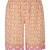 All-over Versace Logo Shorts