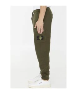 Stone Island Compass Patch Cotton Track Pants -Italist Clothing Sale eb99aaecfb8541522fadd1d9333bcaa5