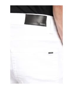 Amiri Jeans In White Cotton -Italist Clothing Sale ed2020d28246f11f2b5e7c59f963c72c