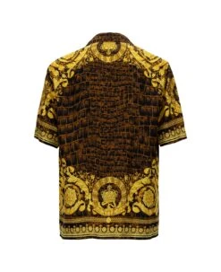Versace Camicia Baroccodile Mc