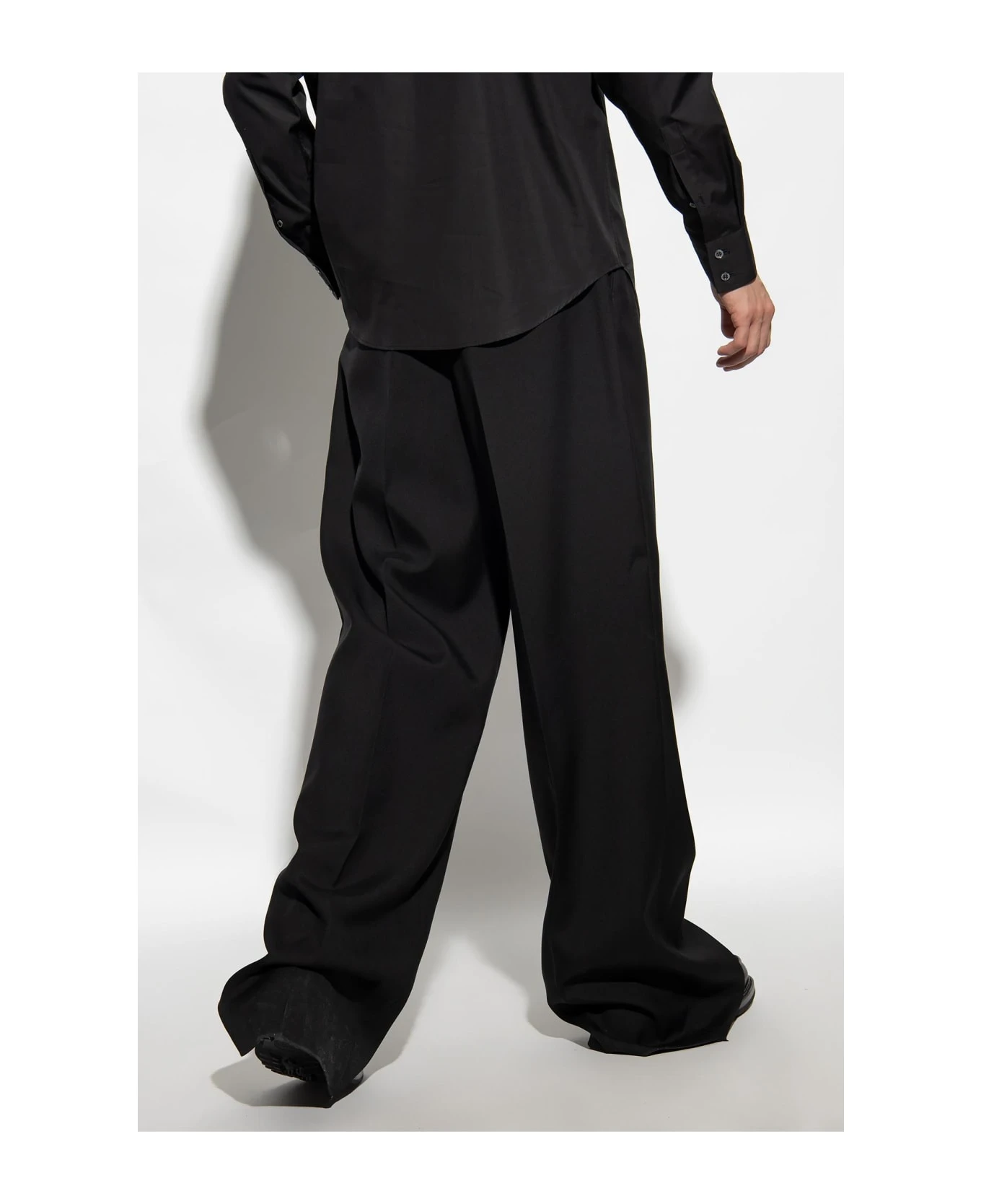 Wool Pleat-front Trousers Alexander McQueen Wool Pleat-front Trousers -Italist Clothing Sale f247097dda73bad188ec3723d580a970