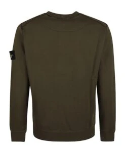 Stone Island Rib Trim Logo Detail Sweatshirt -Italist Clothing Sale f4a398e80ef3a2566cd943ee536f11b6