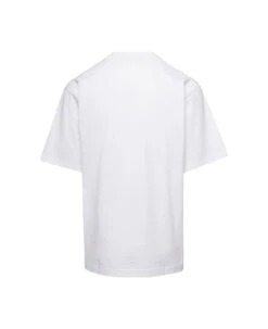 Dolce & Gabbana White Crewneck T-shirt With Print And Fusible Rhinestone In Cotton Man -Italist Clothing Sale f58eefa12055b8d6c9ec75524b2b6d39