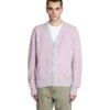 Acne Studios Cardigan In Rose-pink Wool -Italist Clothing Sale f736072c04ea4a2d4eca3a136599c083