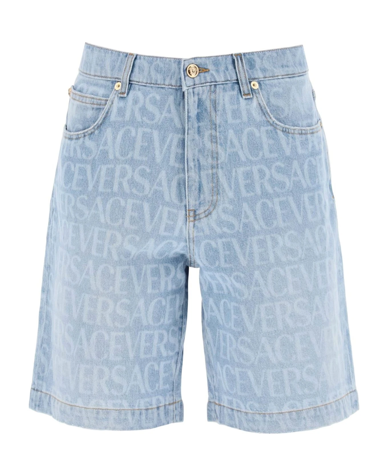 Allover Versace Denim Shorts Allover Versace Denim Shorts -Italist Clothing Sale f978770fa818473e0f867b459c075c01