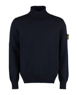 Stone Island Cotton Turtleneck Sweater