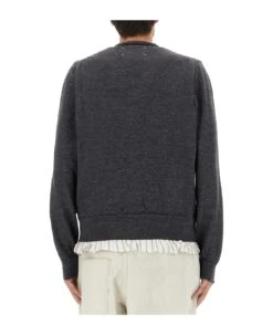 Maison Margiela Distressed Cardigan -Italist Clothing Sale fce884ad396c43a5430a797517f23412