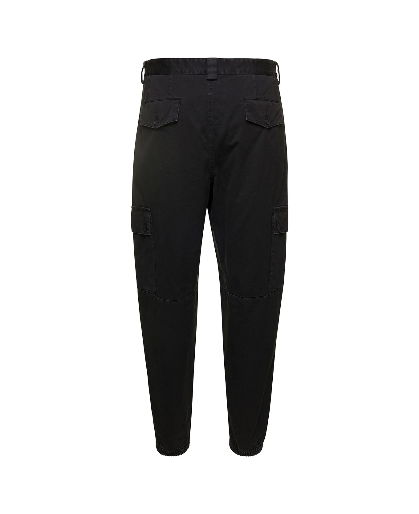 Black Cargo Pants With Multi-pockets In Cotton Man Dolce & Gabbana Black Cargo Pants With Multi-pockets In Cotton Man -Italist Clothing Sale fd07f16354fdb6504d0bc0ec89ccd0e4