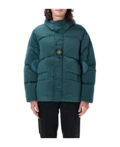 Stone Island Reversible Hooded Down Jacket