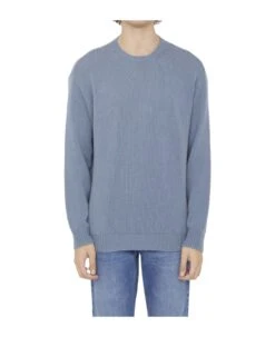 Valentino Garavani Light-blue Cashmere Sweater